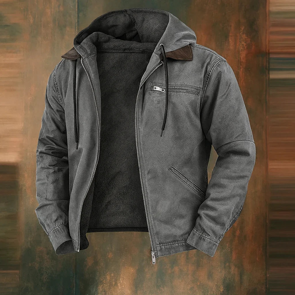 Heren bomberjack voor de winter met een modern design 2