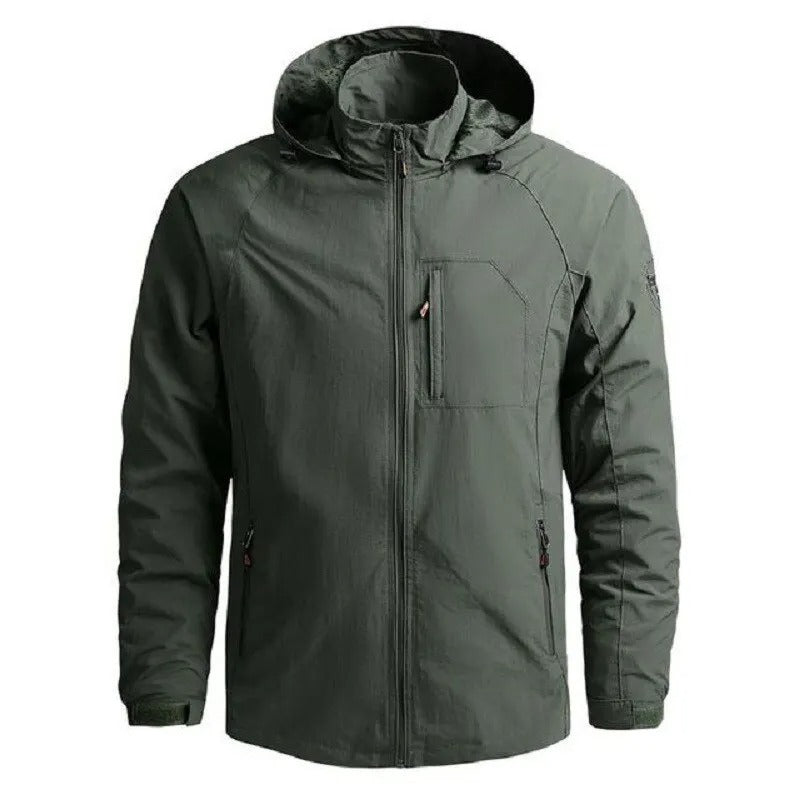 Heren cargojacket, waterafstotend en ademend ontwerp 5