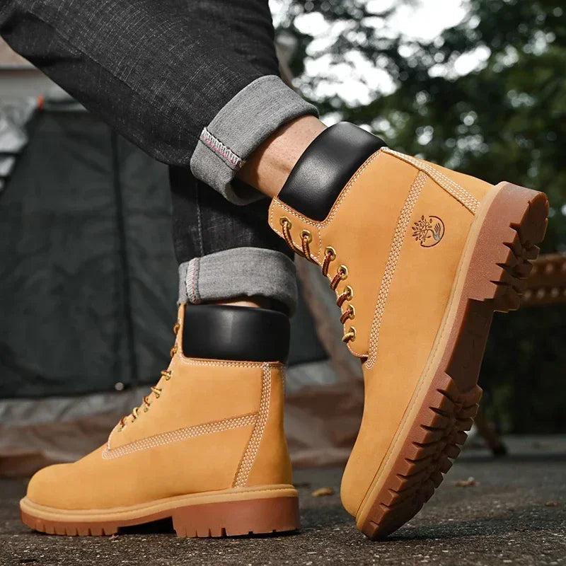 Heren en Dames Boots Hoge Top voor Buitenactiviteiten met Robuuste Zool 2