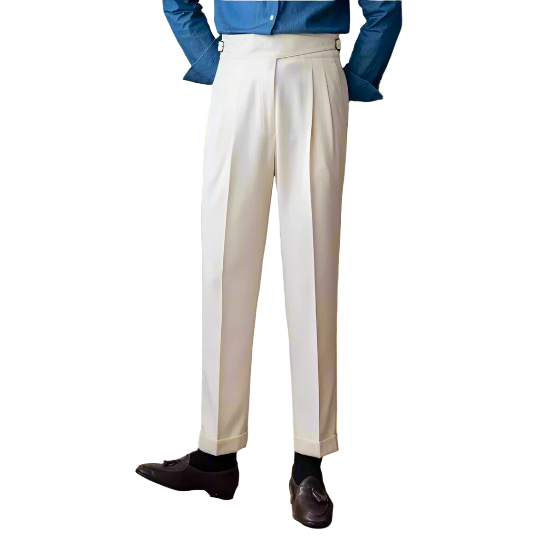 Herenbroek Hoge Taille Stijlvol 0