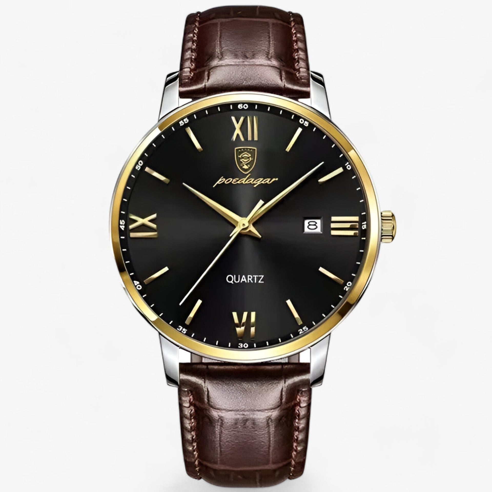Herenhorloge Met Tijdloos Ontwerp En Quartz Uurwerk 1