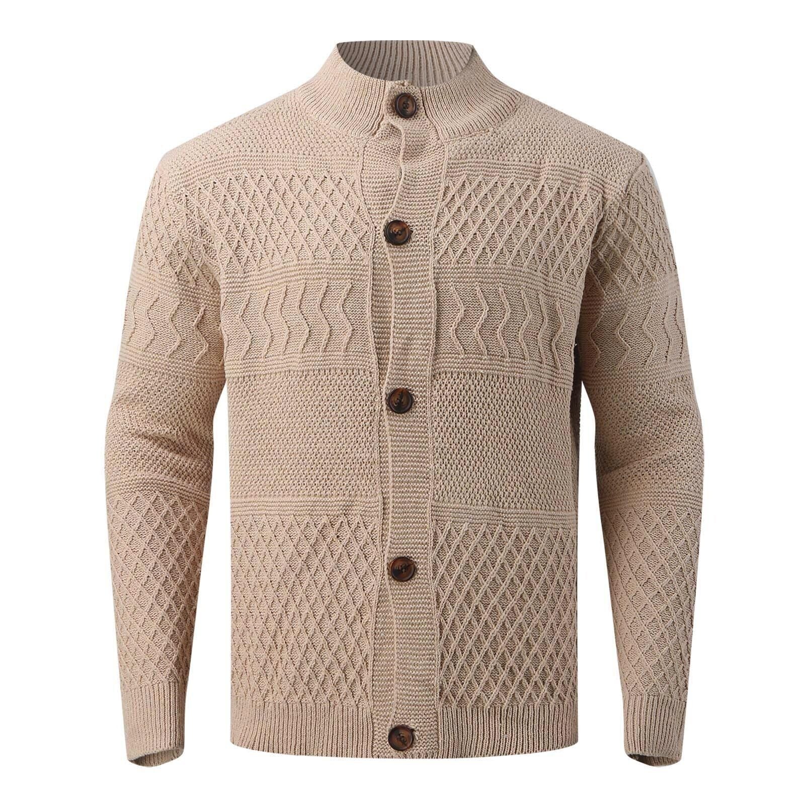 Herenjas Casual met Lange Mouwen en Knoopsluiting 1