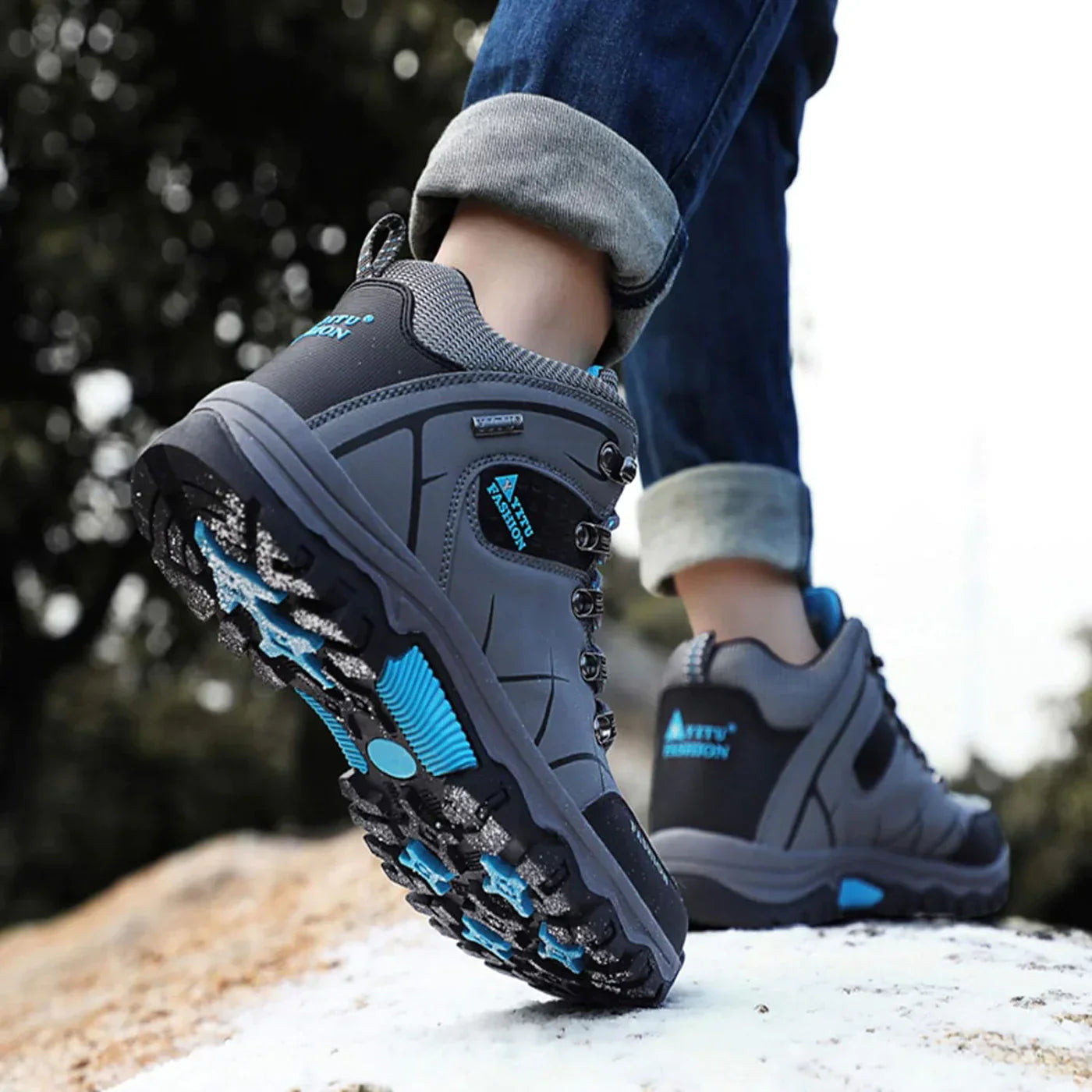 Herenlaarzen Waterdicht met Stijlvolle Bescherming 6