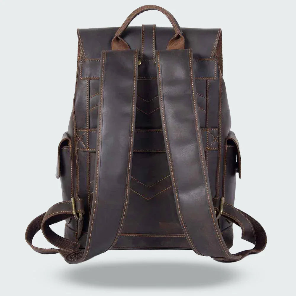 Herenrugzak Vintage Stijl met Gespriem 1