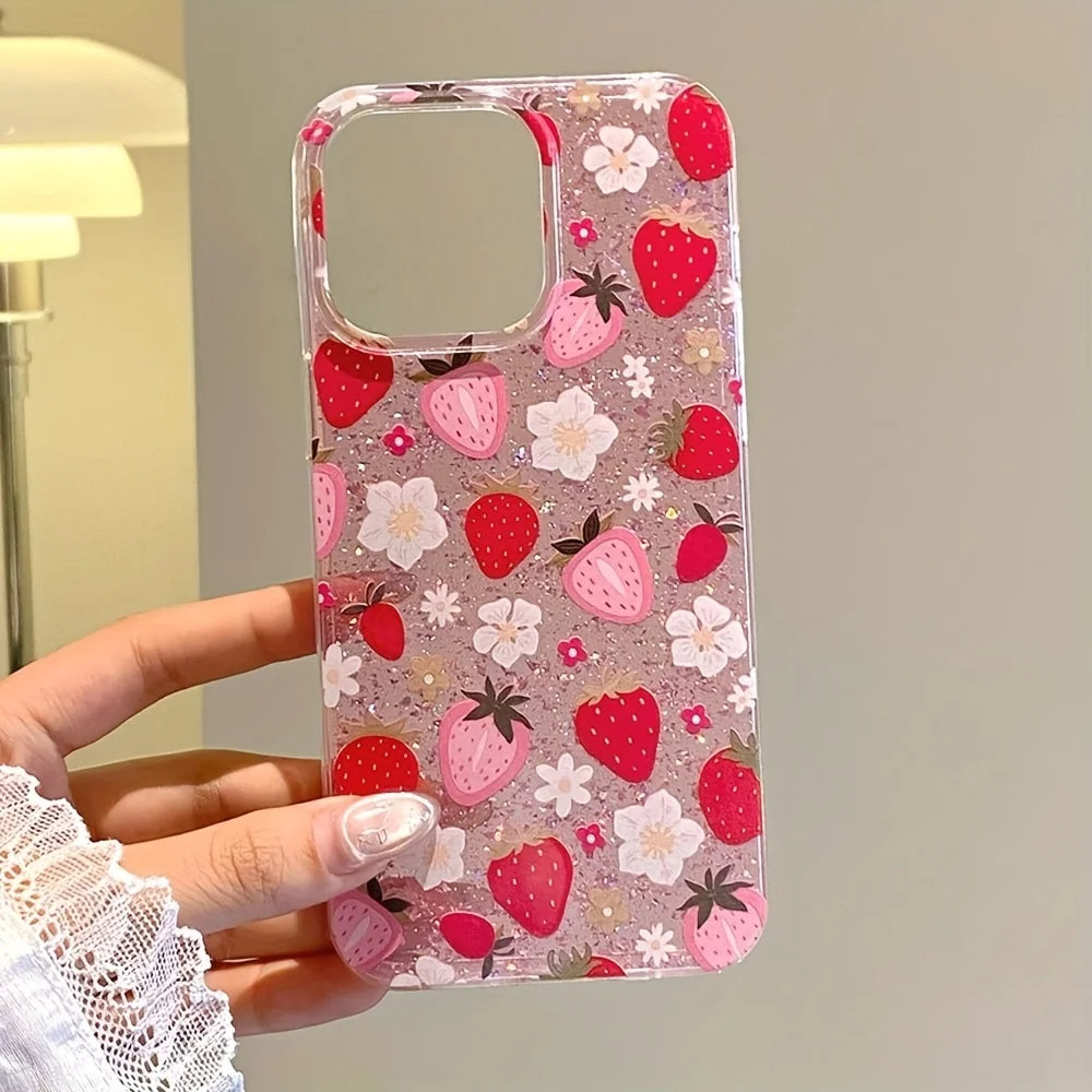 Hoesje iPhone 13 met Bloem Motief voor Dagelijks Gebruik 2