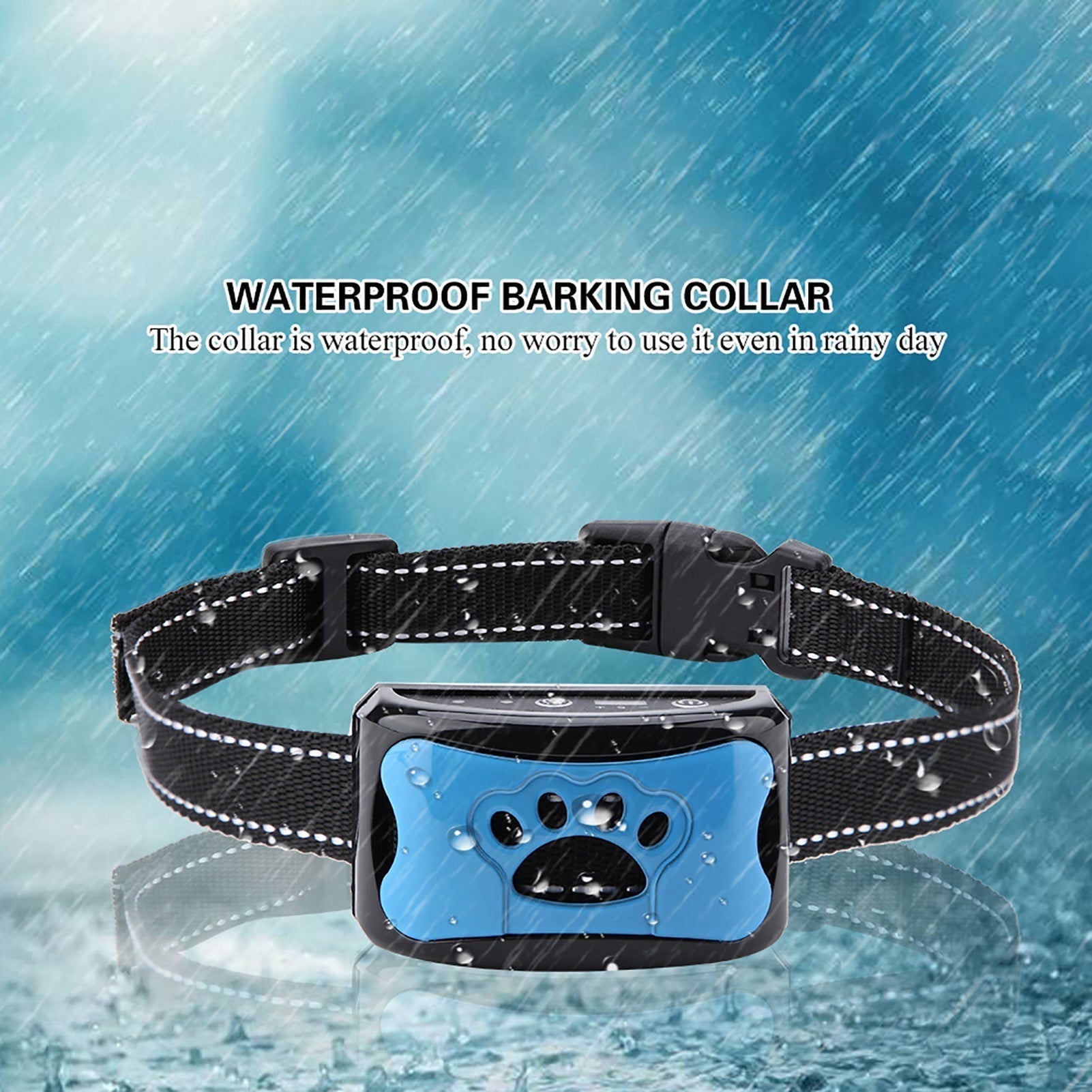 Honden Antiblafhalsband met Trillingen en Ultrasone Technologie 4