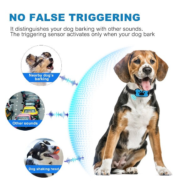 Honden Antiblafhalsband met Trillingen en Ultrasone Technologie 7