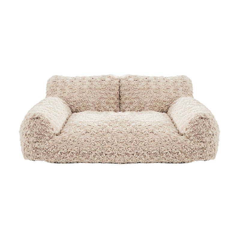 Honden Slaapbank Pluche Comfortabel Ontwerp 1