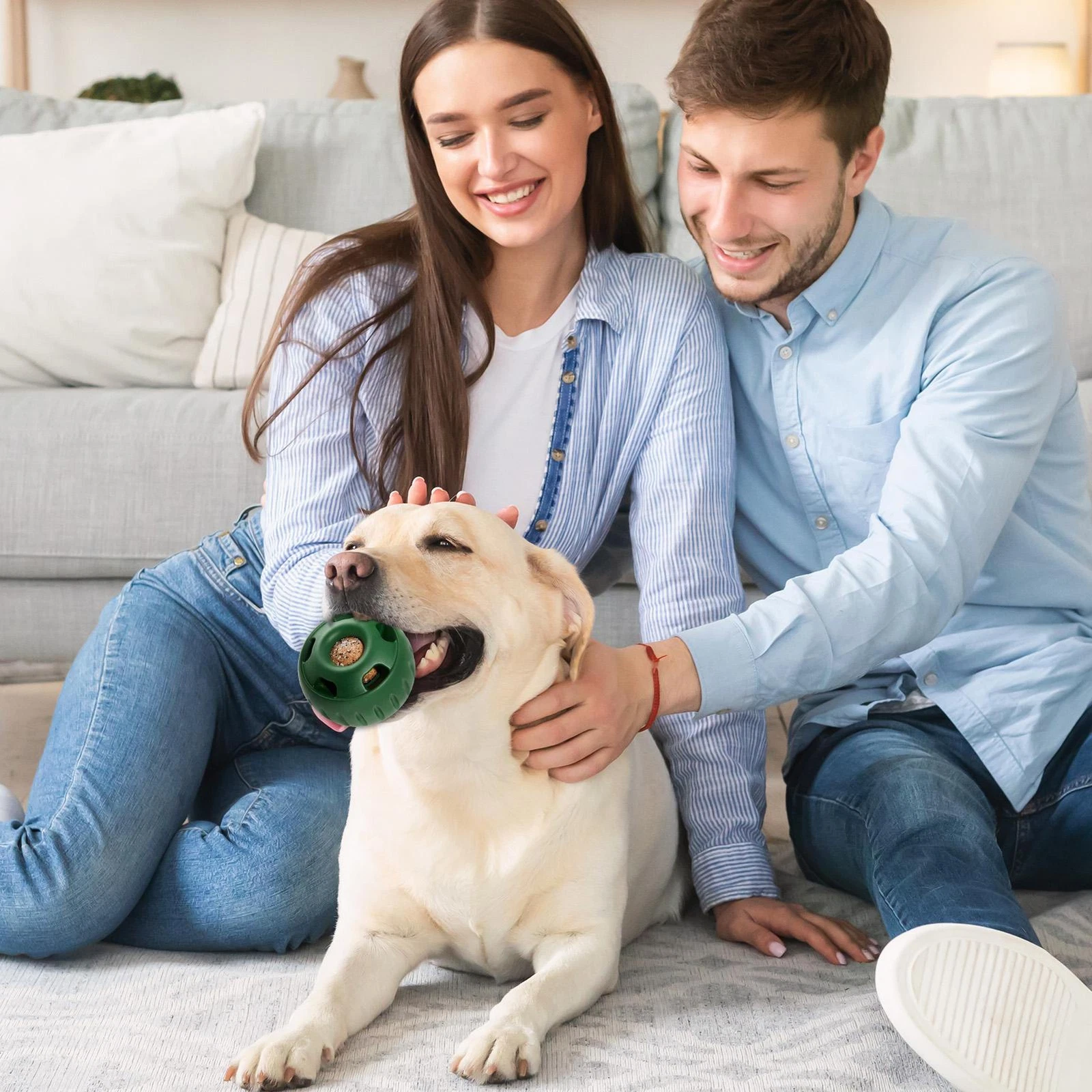 Honden Speelbal Voor Snacks Met Koelfunctie 1