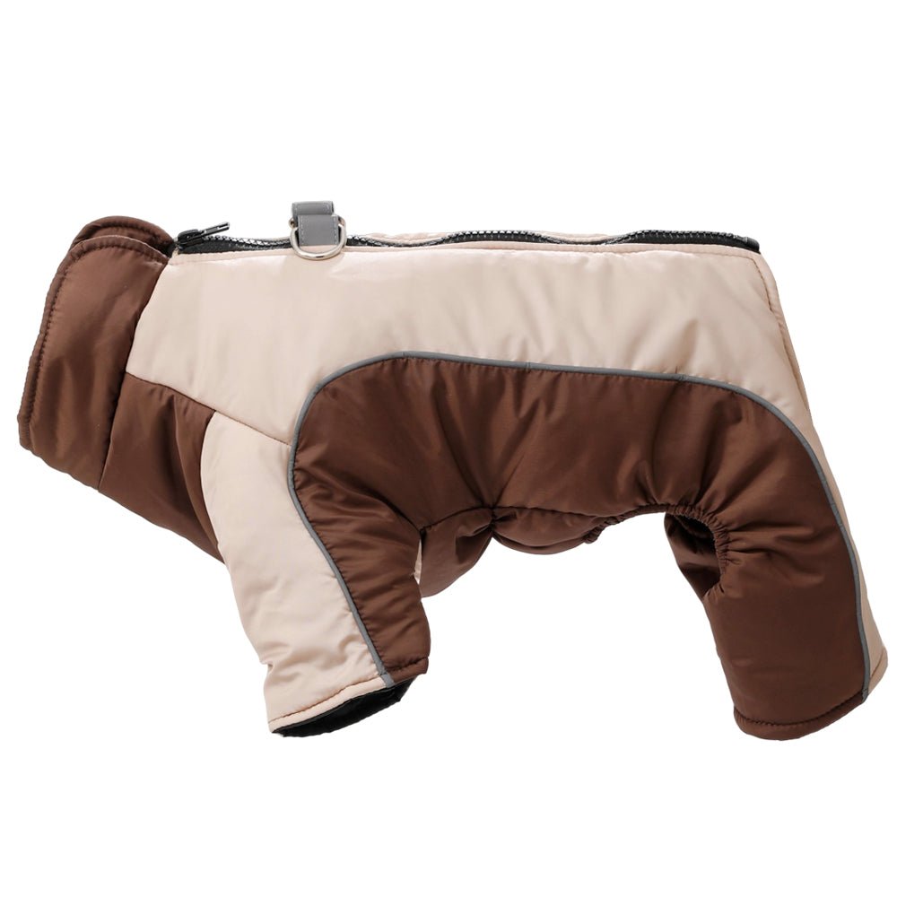 Honden Winterjas Waterdicht met Reflecterende Strepen 10