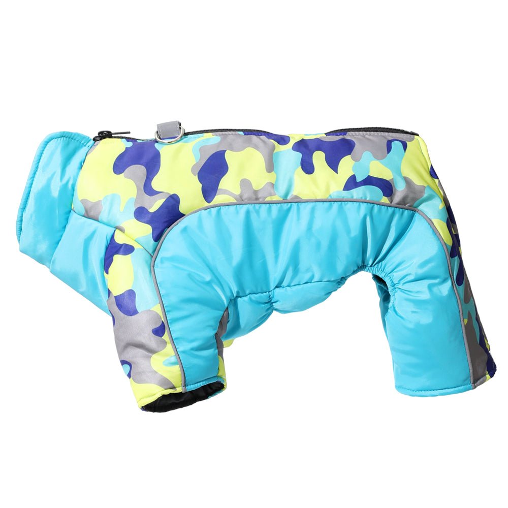 Honden Winterjas Waterdicht met Reflecterende Strepen 11