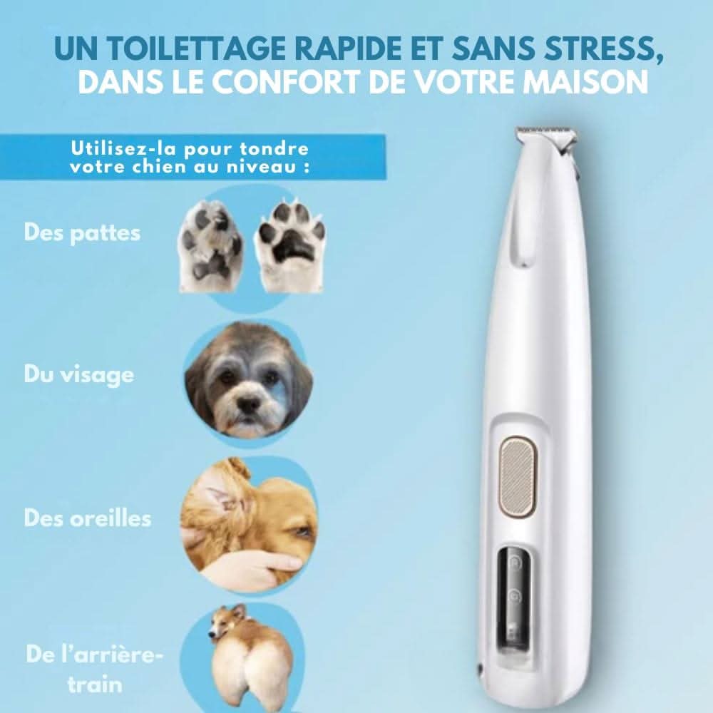 Honden en Katten Trimmer voor Gevoelige Plekken 1