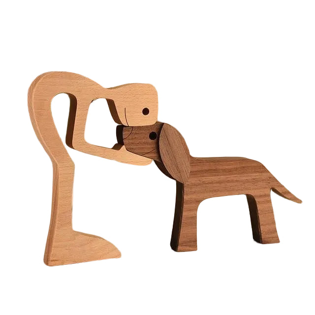 Hondenbeeldje Handgemaakt Hartverbonden 0