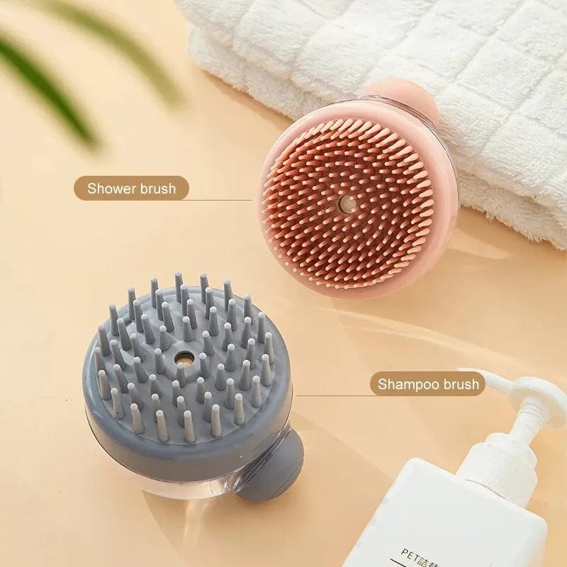 Hondenborstel met Shampoodispenser en Zachte Massage voor Honden 1