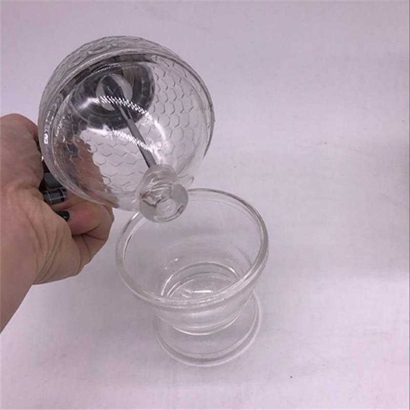 Honingdispenserpot Voor Stijlvol Gebruik Transparant Design 1