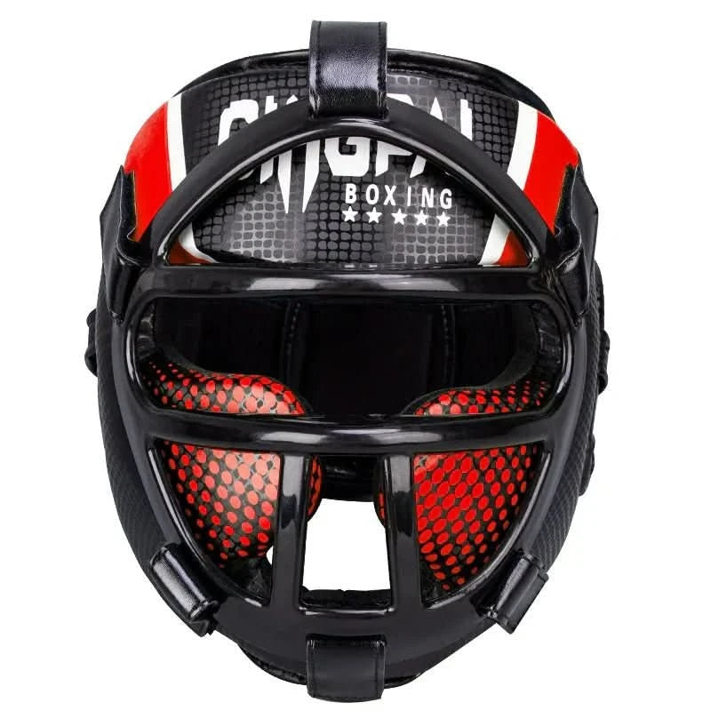Hoofdbescherming met Gezichtsmasker voor Vechtsporten 0