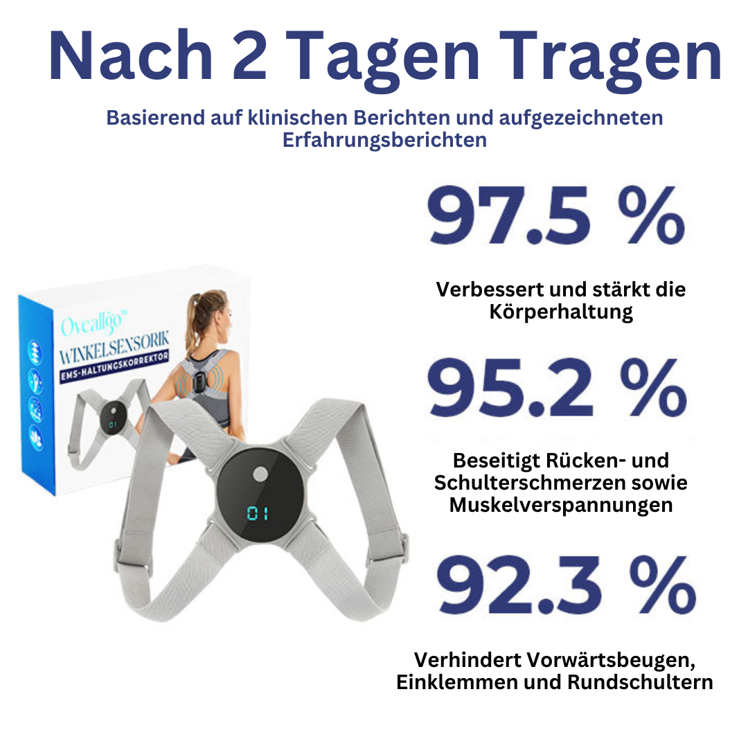 Houdingsband voor Dames en Heren met EMS Technologie 6
