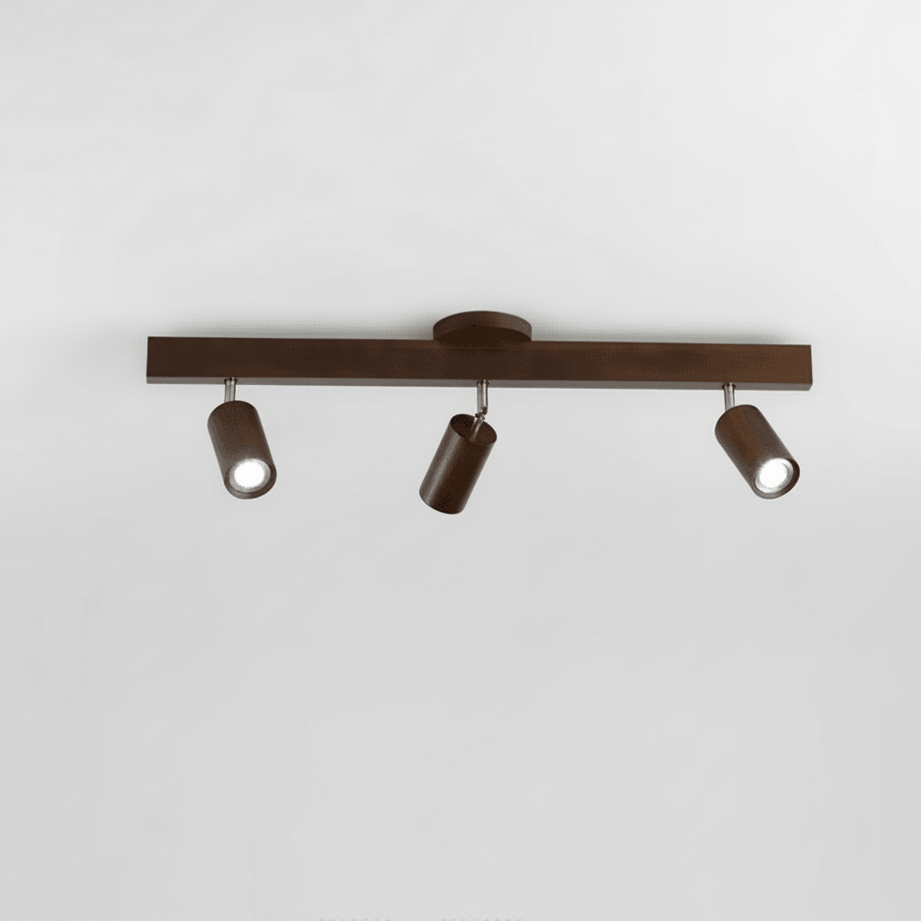 Houten LED Plafondlamp Minimalistisch Verstelbaar 17