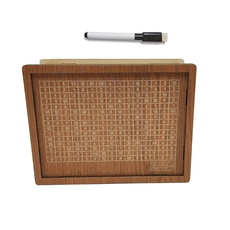 Houten Spaarvarken voor Financiële Doelen 7