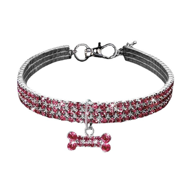 Huisdieren Halsband Met Strass Voor Honden En Katten 5