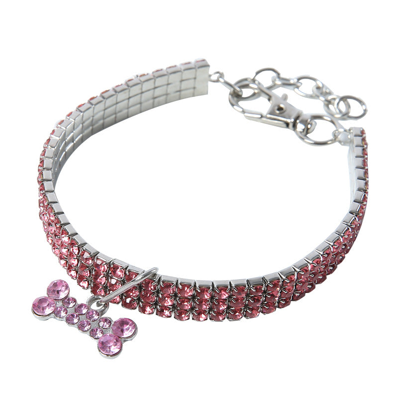 Huisdieren Halsband Met Strass Voor Honden En Katten 6