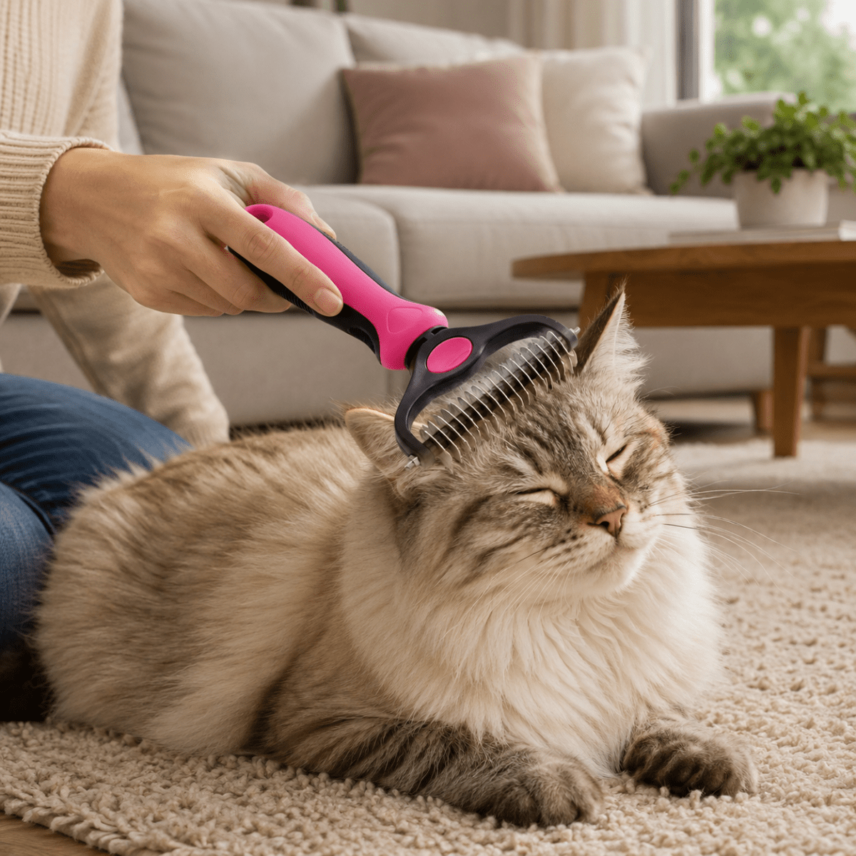 Huisdieren Verzorgingsborstel Ergonomisch Ontwerp voor Honden en Katten 1