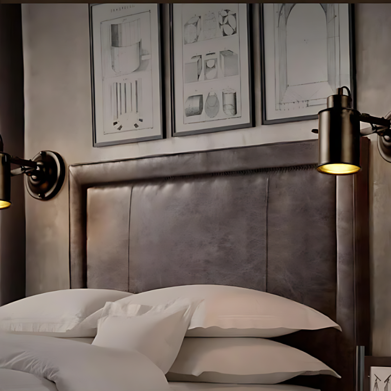 Industriële Wandlamp Verstelbaar met Flexibele Arm 3
