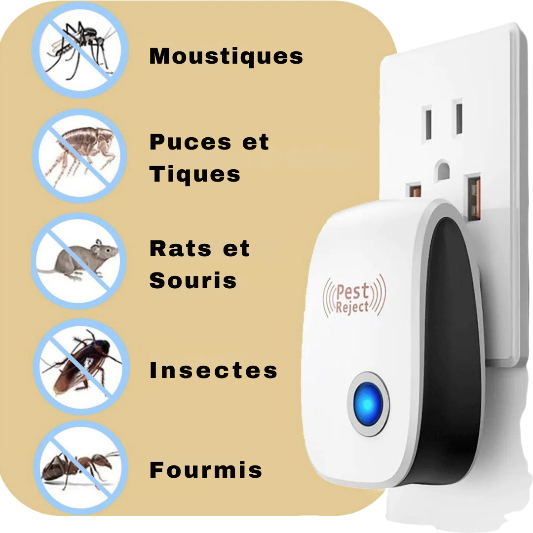 Insectenbestrijdingsapparaat Voor Thuisgebruik Met Ultrasone Technologie 3