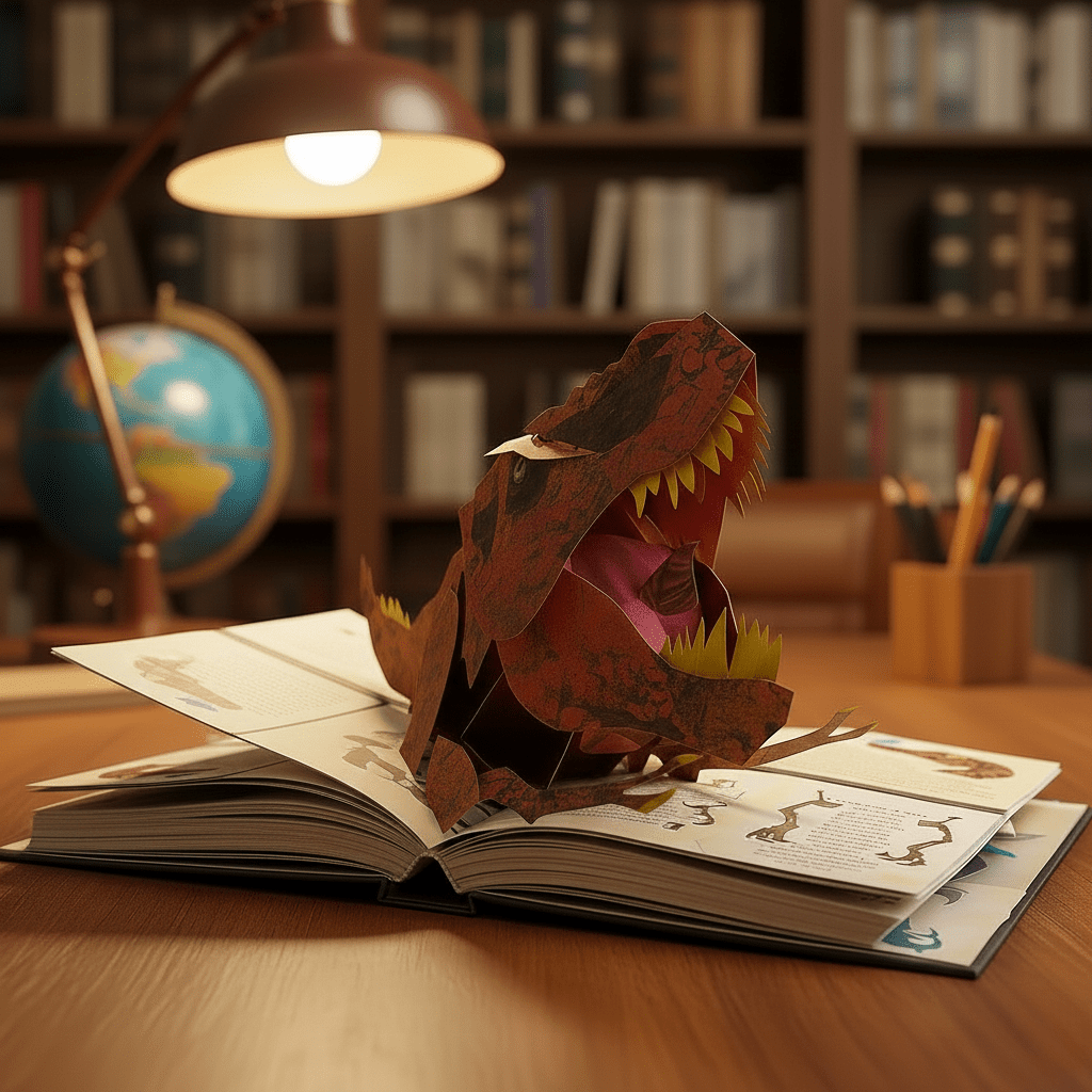 Interactief 3D Dinosaurussen Ontdekkingsboek 0