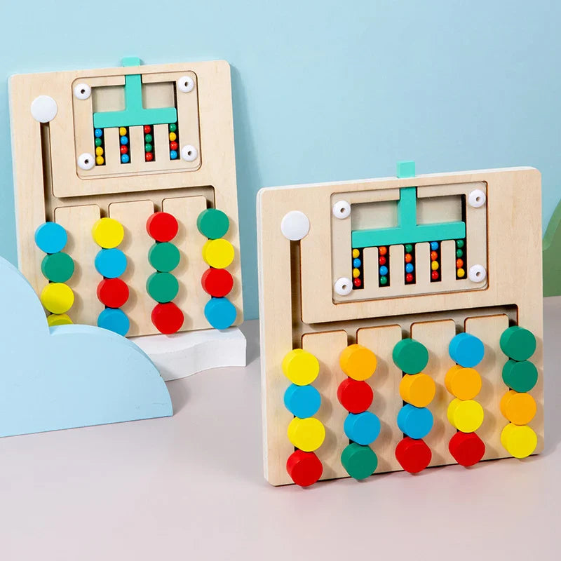 Interactief Houten Puzzelspel voor Kinderen 1