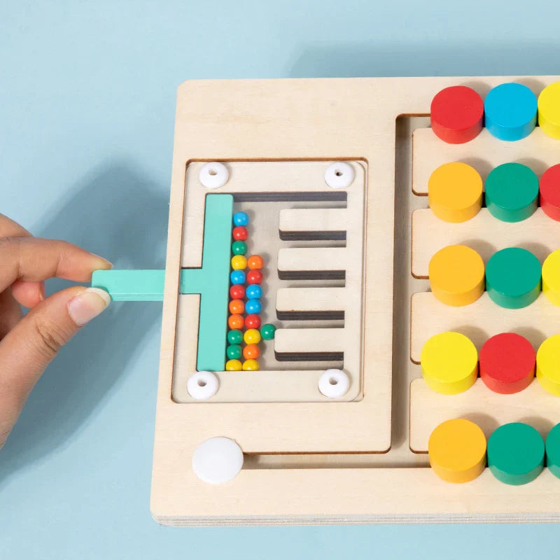 Interactief Houten Puzzelspel voor Kinderen 2