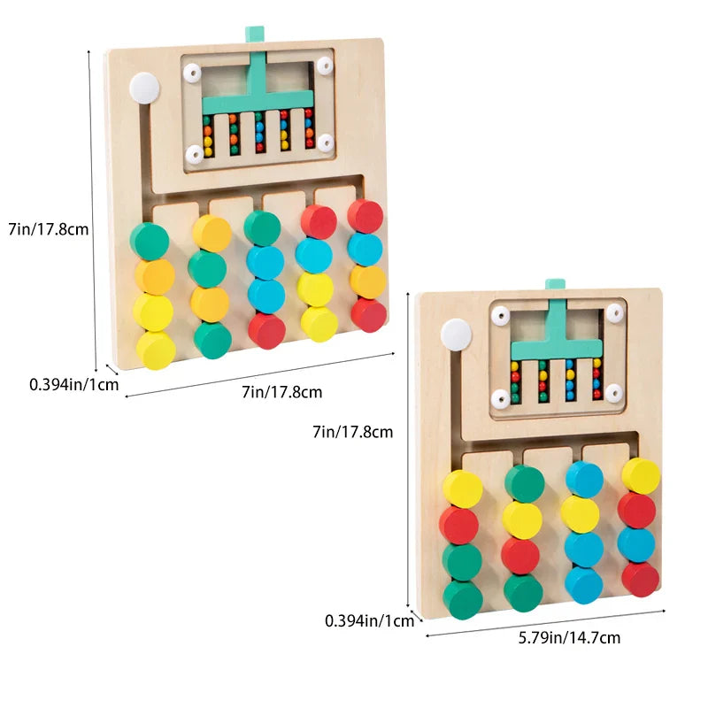Interactief Houten Puzzelspel voor Kinderen 4