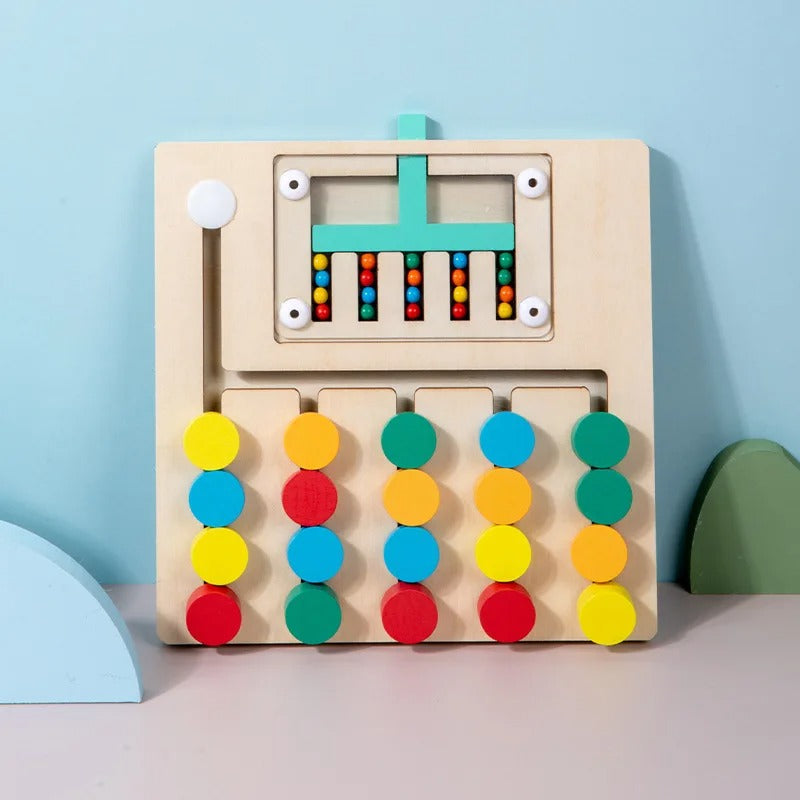 Interactief Houten Puzzelspel voor Kinderen 6