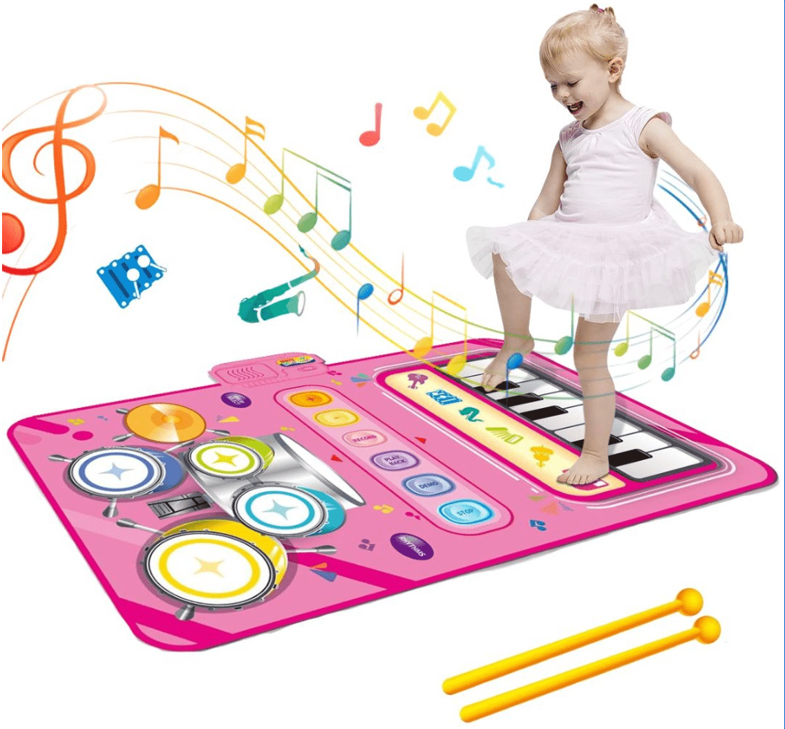 Interactieve Muziekmat voor Kinderen met 5 Instrumenten 0