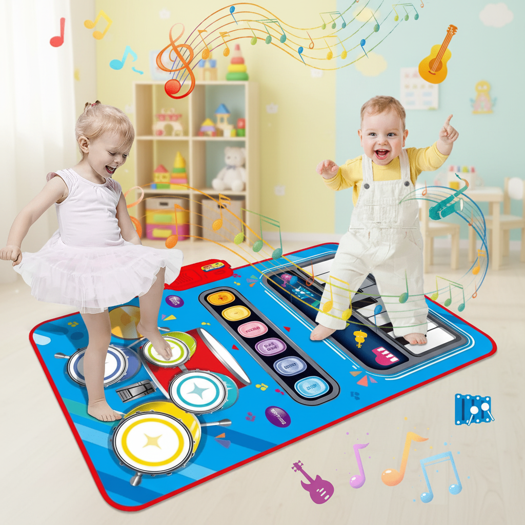 Interactieve Muziekmat voor Kinderen met 5 Instrumenten 3