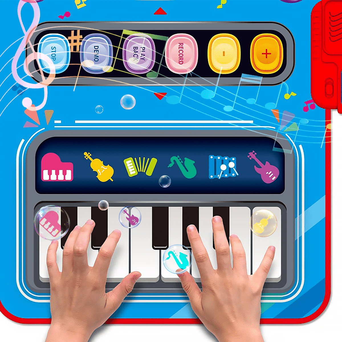 Interactieve Muziekmat voor Kinderen met 5 Instrumenten 5