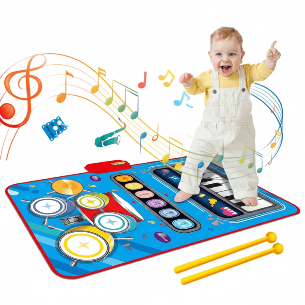Interactieve Muziekmat voor Kinderen met 5 Instrumenten 8