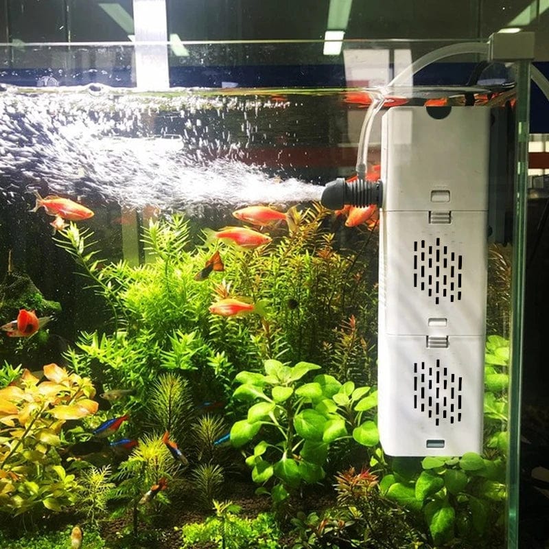 Interne Aquariumfilter Waterpomp Multifunctioneel voor Efficiënte Waterkwaliteit 3