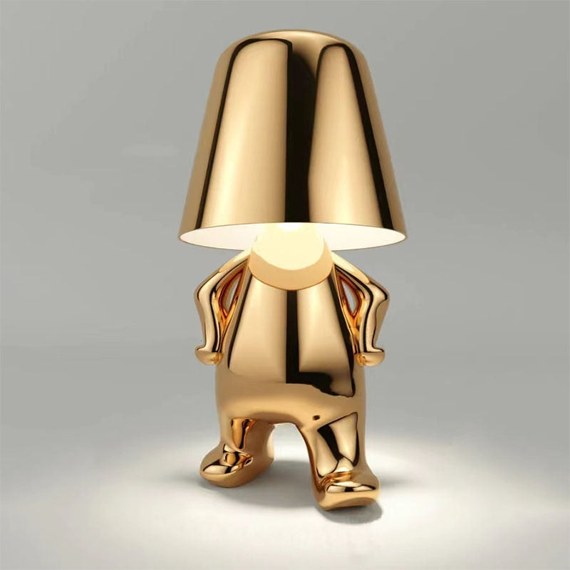 Gouden Denker Lamp