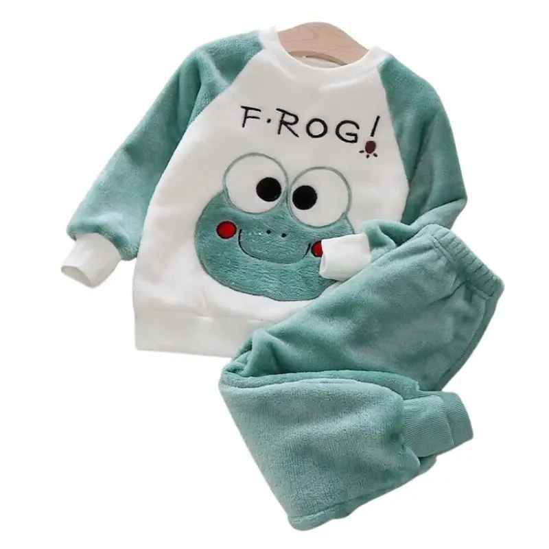 Jongens Pyjama Set Fleece voor Wintercomfort 1