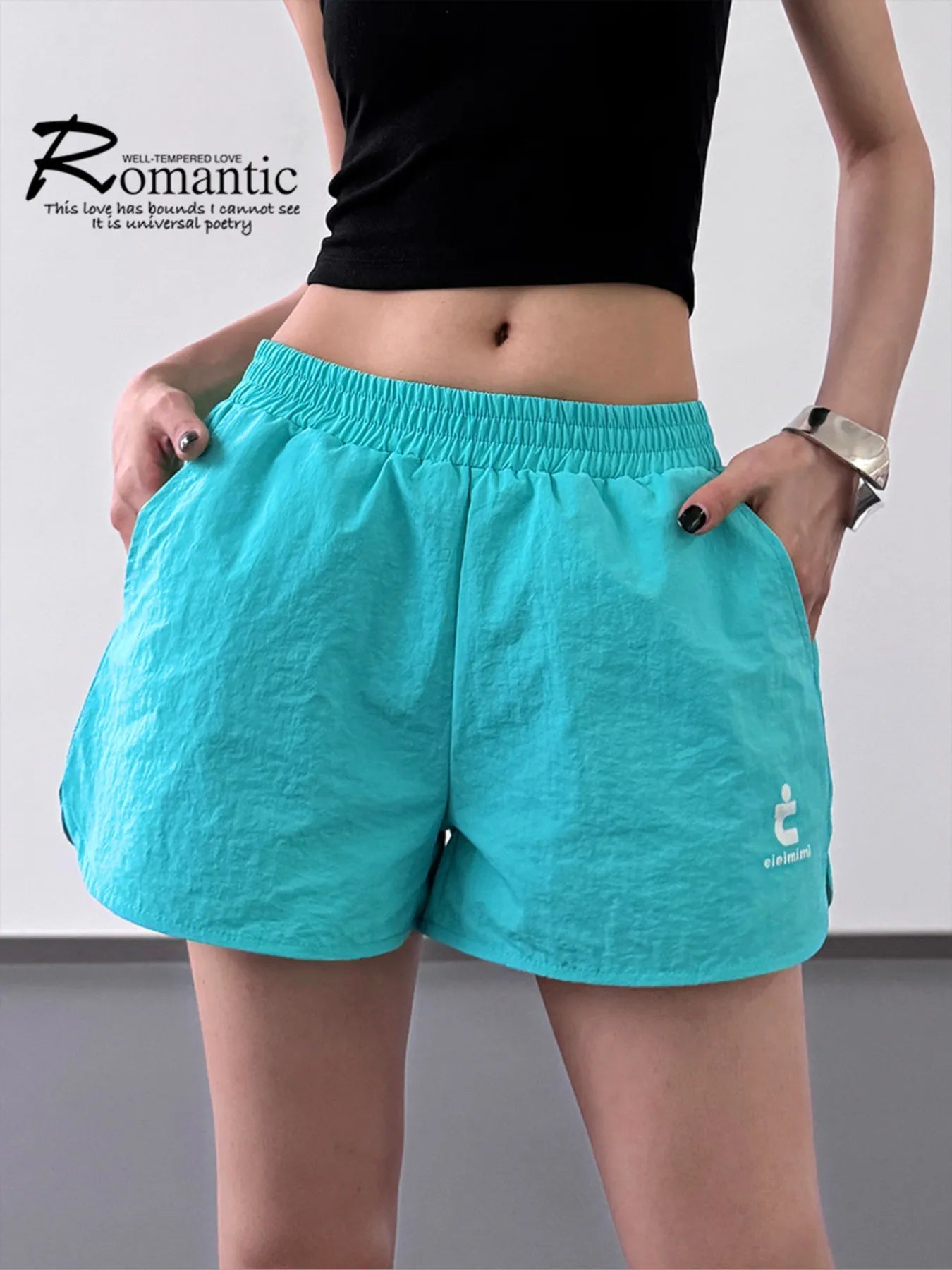 Katoenen Linnen Shorts met Elastische Taille 7