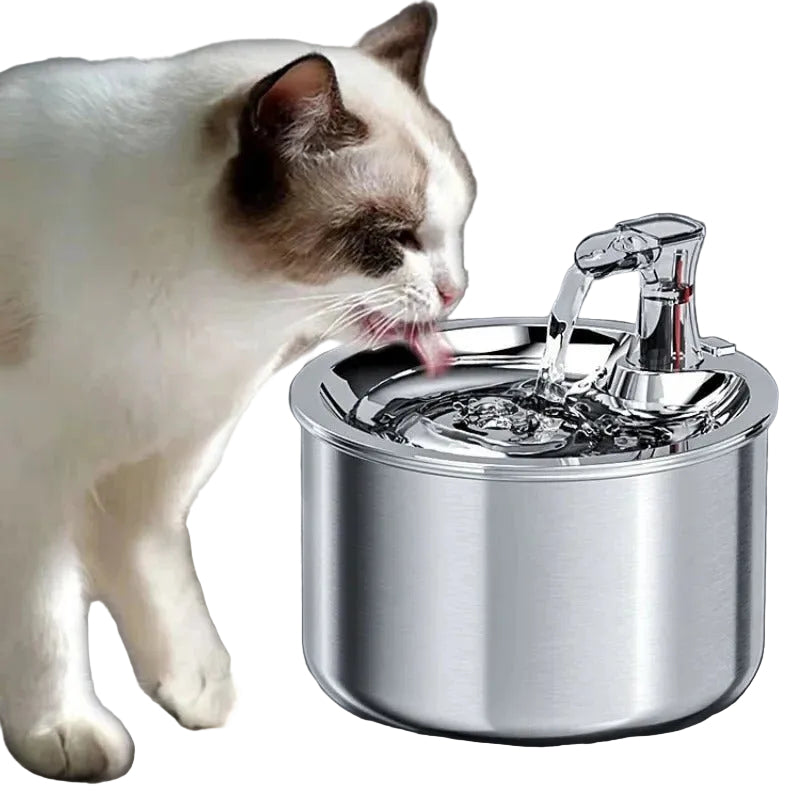 Katten Drinkfontein met Sensor en 4-Traps Filtratie 0