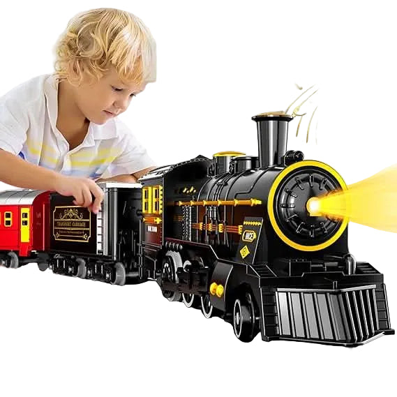 Kerst Treinset Elektrisch met Flexibele Rails 3