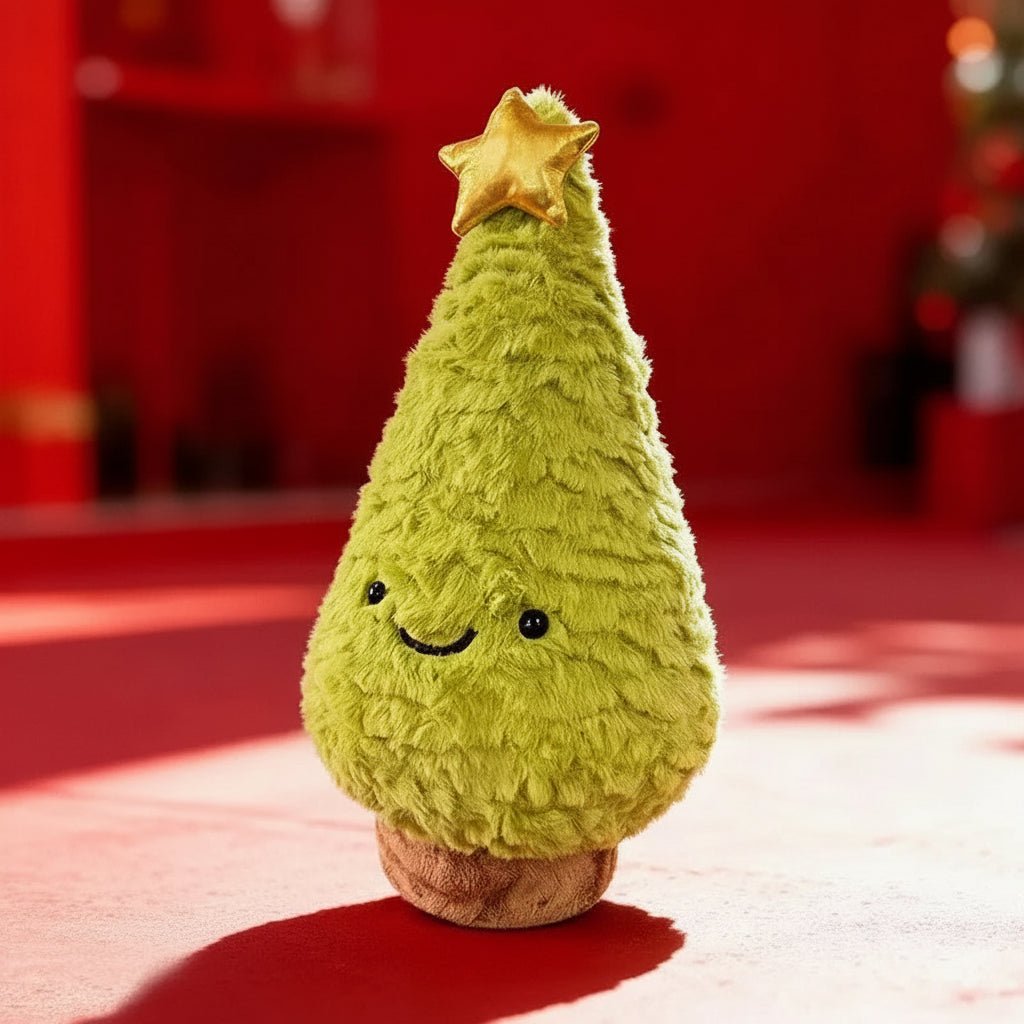 Kerstboom Pluche Decoratie voor Feestelijke Kamers 9