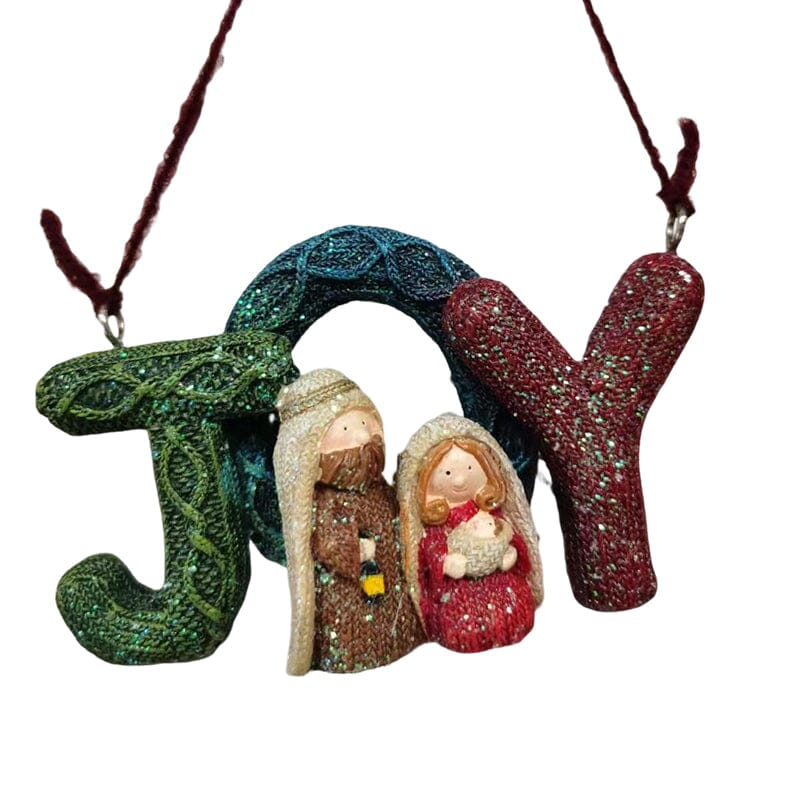 Kerstdecoratie Heilige Familie Beeld Handgemaakt voor Feestelijke Sfeer 11