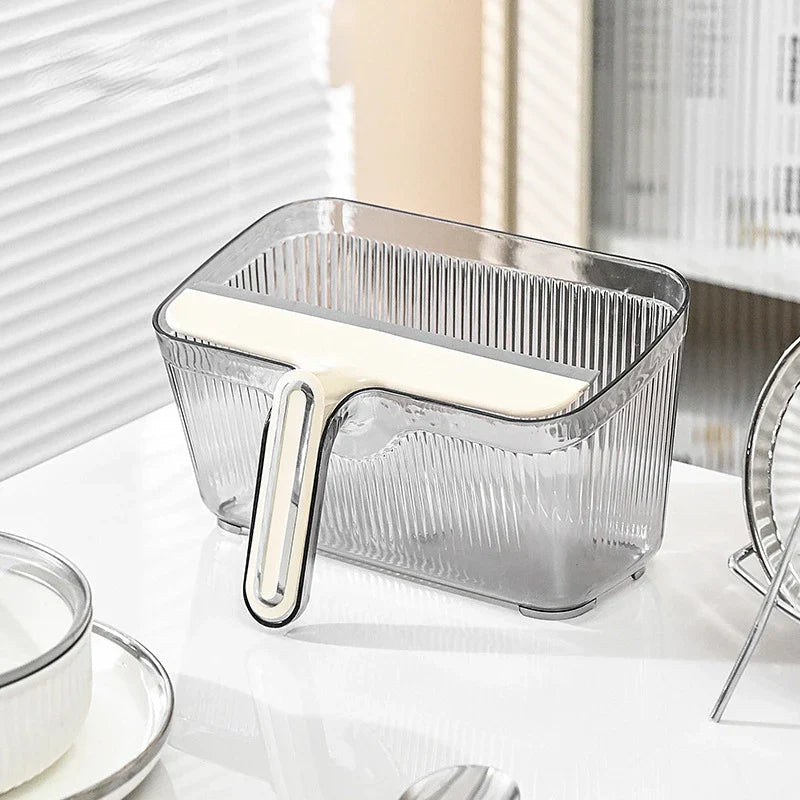 Keuken Afvalschraper en Prullenbak 2-in-1 5