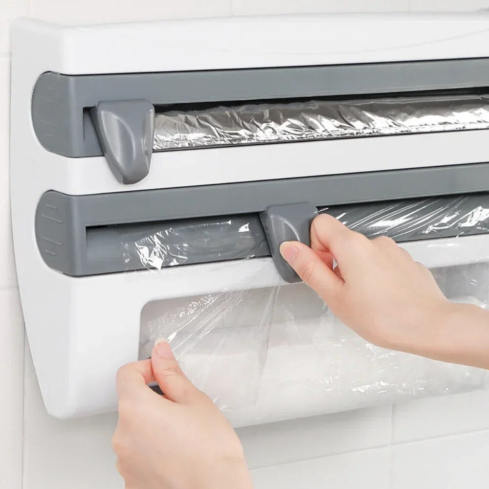Keuken Dispenser voor Plasticfolie en Keukenrol 3
