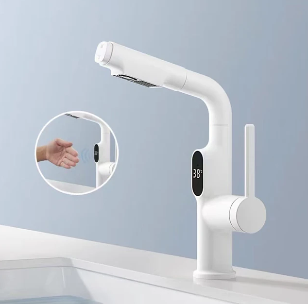 Keuken Kraan Slim met Digitaal Display en 360° Draaibaarheid 6