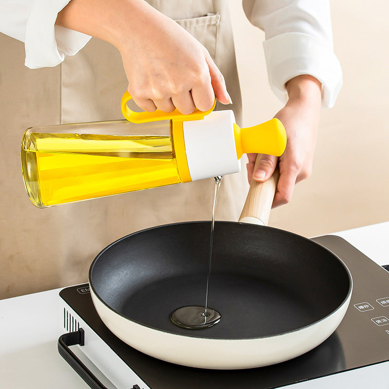 Keuken Oliespuitfles Multifunctioneel met Antislip Handgreep 3