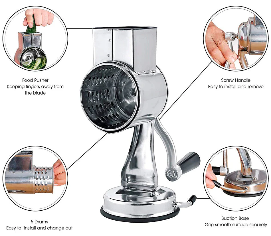 Keuken Roterende Voedselrasp Multifunctioneel 3